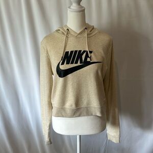 Nike sweatshirt, cream, color size medium